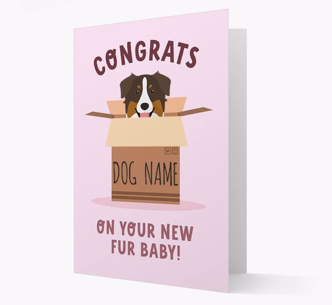 Congrats On Your New Fur Baby: Personalized {breedFullName} Card